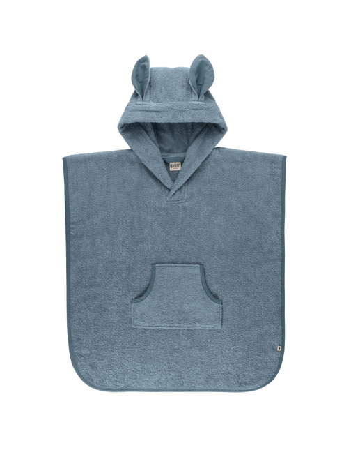 BIBS Badcape Baby Poncho Kangaroo Petrol koop je bij Babywinkel