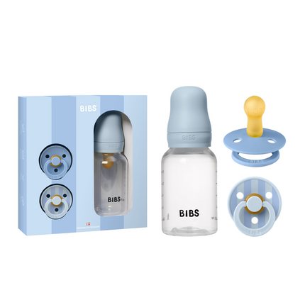 BIBS gaveæske Sprinkle Baby Blue