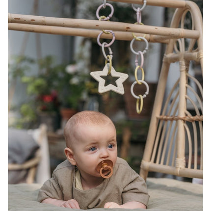 BIBS Bijtspeeltje Ster Blush koop je bij Babywinkel