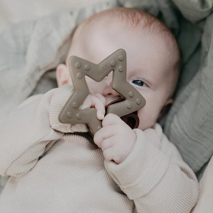 BIBS Bijtspeeltje Ster Blush koop je bij Babywinkel