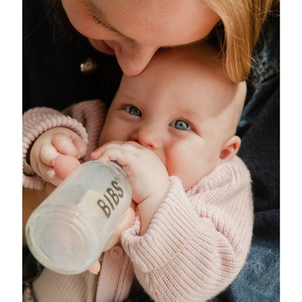BIBS Flesspeen Rond Silicone 2St Medium Flow koop je bij Babywinkel