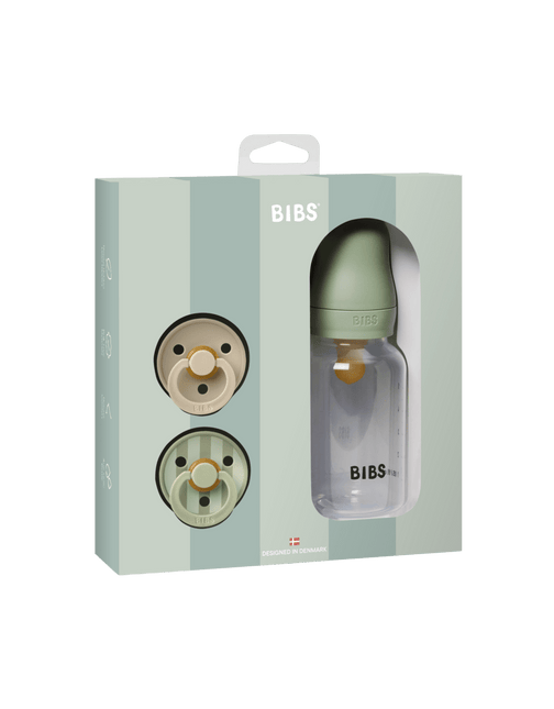 BIBS Gift Set Baby Sprinkle sage koop je bij Babywinkel