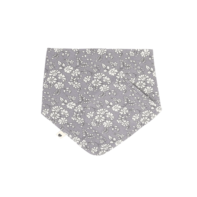 BIBS Slabbetje Bandana Liberty Capel Fossil Grey koop je bij Babywinkel