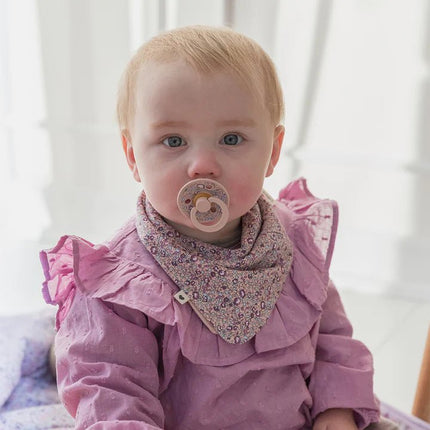 BIBS Slabbetje Bandana Liberty Eloise Blush koop je bij Babywinkel