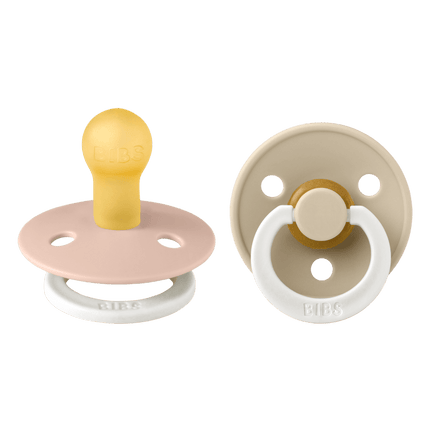 BIBS Speen Maat 1 Blush Night/Vanilla Night 2st koop je bij Babywinkel