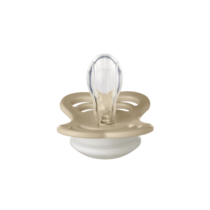 BIBS Speen Maat 1 Blush Night/Vanilla Night Supreme Silicone 2st koop je bij Babywinkel