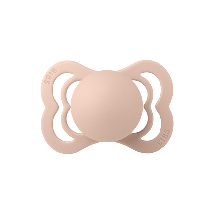 BIBS Speen Maat 1 Blush Supreme Silicone koop je bij Babywinkel