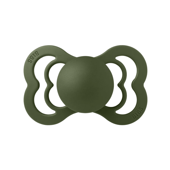 BIBS Speen Maat 1 Hunter Green Supreme Latex koop je bij Babywinkel