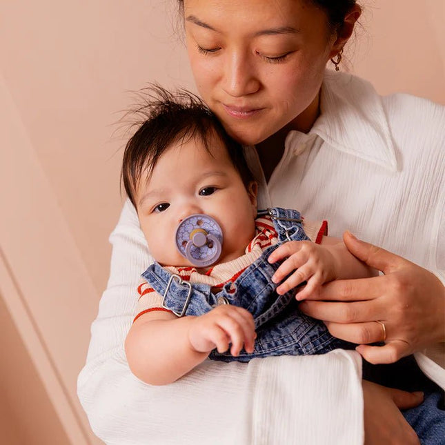BIBS Speen Maat 1 Jasmin/Ivory 2St koop je bij Babywinkel