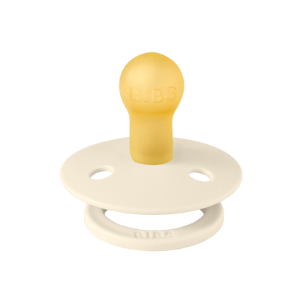 BIBS Speen Maat 1 Latex Dark Oak/Ivory 2st koop je bij Babywinkel