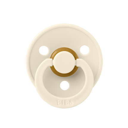 BIBS Speen Maat 1 Latex Dark Oak/Ivory 2st koop je bij Babywinkel