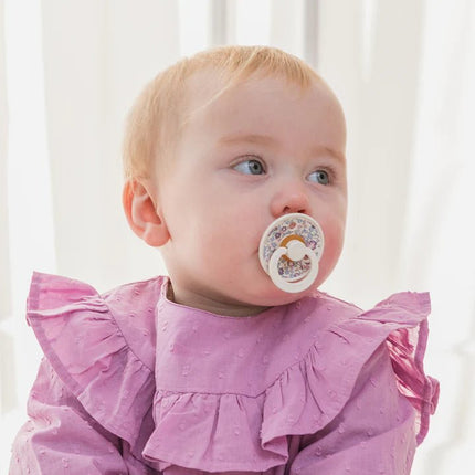 BIBS Speen Maat 1 Liberty Capel/Blush 2St koop je bij Babywinkel