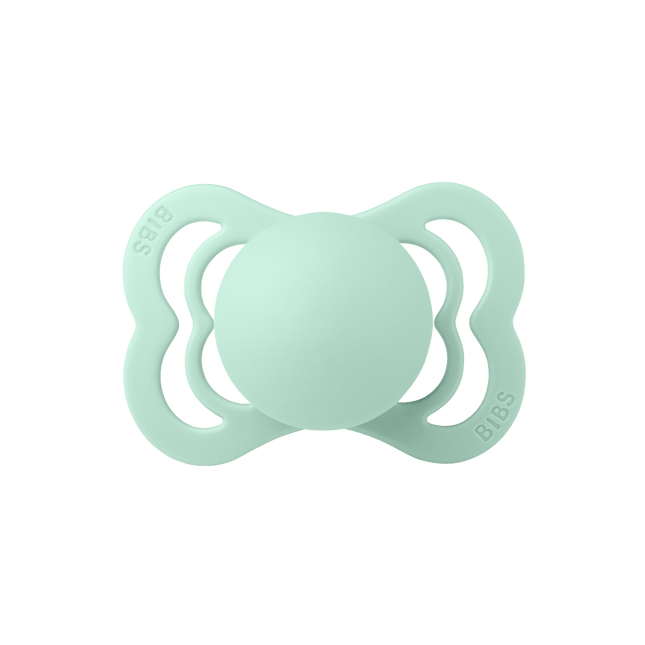 BIBS Speen Maat 1 Nordic Mint Supreme Silicone koop je bij Babywinkel
