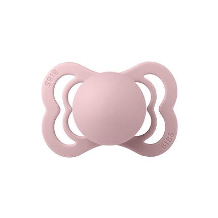 BIBS Speen Maat 1 Pink Plum Supreme Latex koop je bij Babywinkel