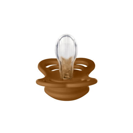 BIBS Speen Maat 1 Silicone Supreme Caramel koop je bij Babywinkel