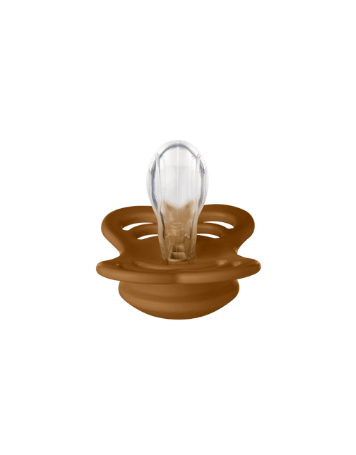 BIBS Speen Maat 1 Silicone Supreme Caramel koop je bij Babywinkel