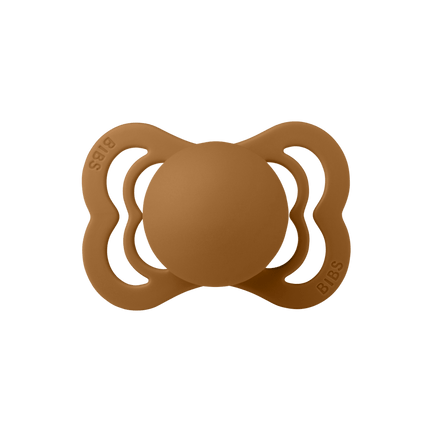BIBS Speen Maat 1 Silicone Supreme Caramel koop je bij Babywinkel