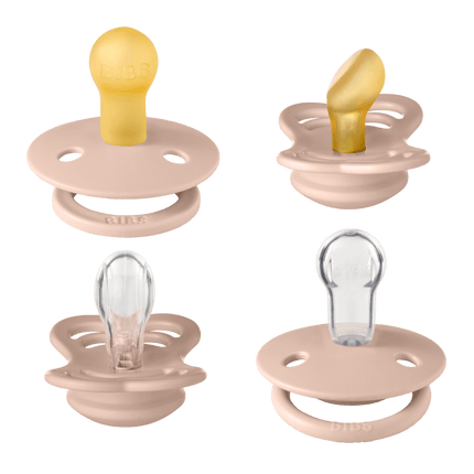 BIBS Speen Maat 1 Testpakket Blush koop je bij Babywinkel