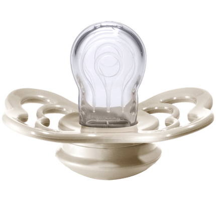BIBS Speen Maat 1 Vanilla Supreme Silicone koop je bij Babywinkel