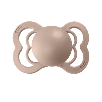 BIBS Speen Maat 1 Woodchuck/Blush Supreme Silicone 2st koop je bij Babywinkel