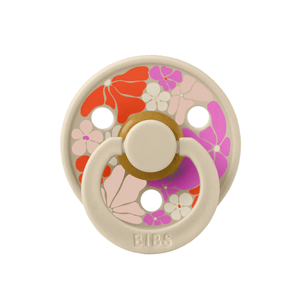 BIBS Speen Maat 2 Bloom/Vanilla 2St koop je bij Babywinkel