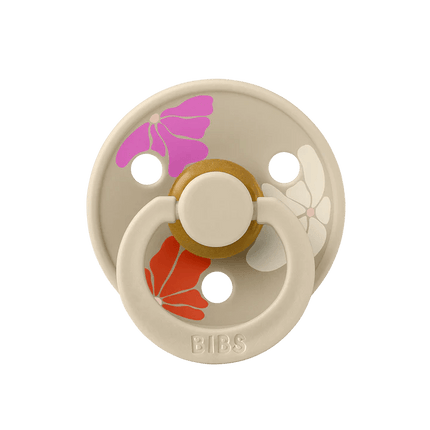 BIBS Speen Maat 2 Bloom/Vanilla 2St koop je bij Babywinkel