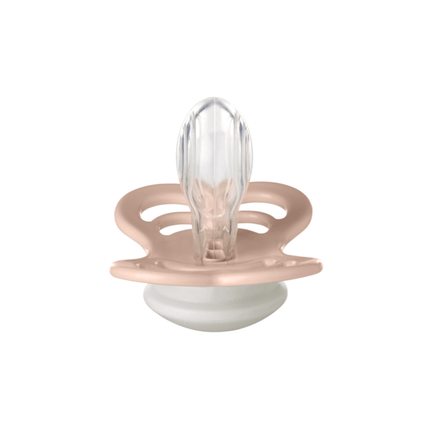 BIBS Speen Maat 2 Blush Night Supreme Silicone koop je bij Babywinkel