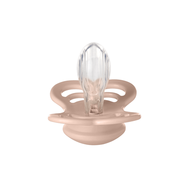BIBS Speen Maat 2 Blush Supreme Silicone koop je bij Babywinkel