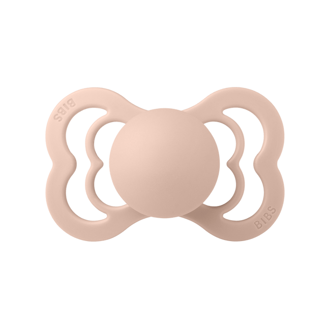 BIBS Speen Maat 2 Blush Supreme Silicone koop je bij Babywinkel