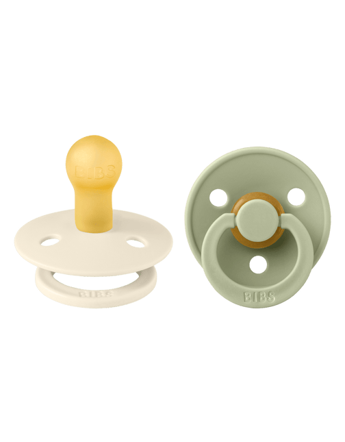 BIBS Speen Maat 2 Ivory/Sage 2st koop je bij Babywinkel