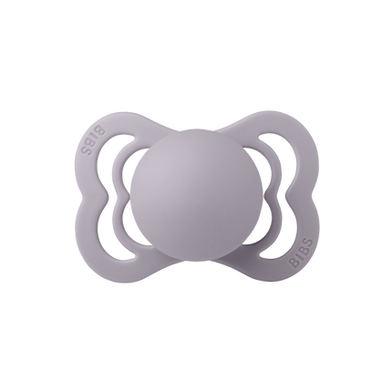 BIBS Speen Maat 2 Latex Supreme Fossil Grey koop je bij Babywinkel