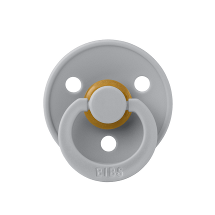 BIBS Speen Maat 2 Latex Vanilla/Cloud 2st koop je bij Babywinkel