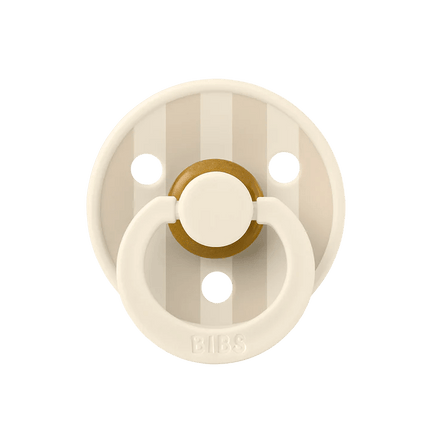 BIBS Speen Maat 2 Pin/Ivory Vanilla 2St koop je bij Babywinkel