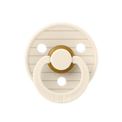 BIBS Speen Maat 2 Pin/Ivory Vanilla 2St koop je bij Babywinkel