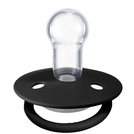 BIBS Speen OneSize Black Deluxe Silicone koop je bij Babywinkel