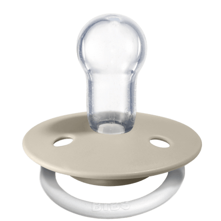 BIBS Speen OneSize Vanilla Night Deluxe Silicone koop je bij Babywinkel