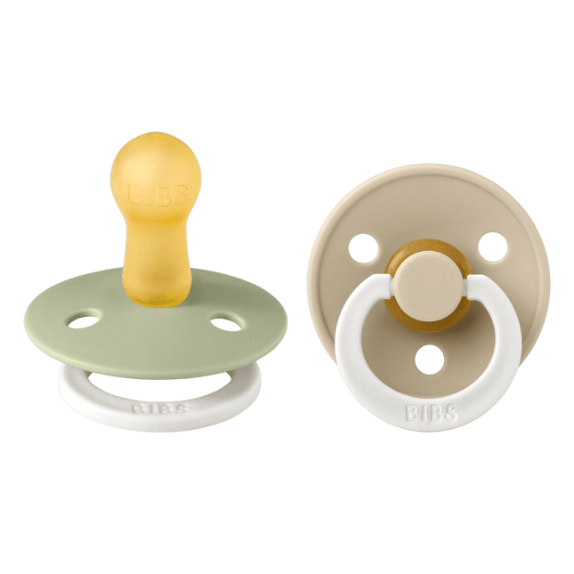 BIBS Speen Sage Glow/Vanilla Glow 2St koop je bij Babywinkel