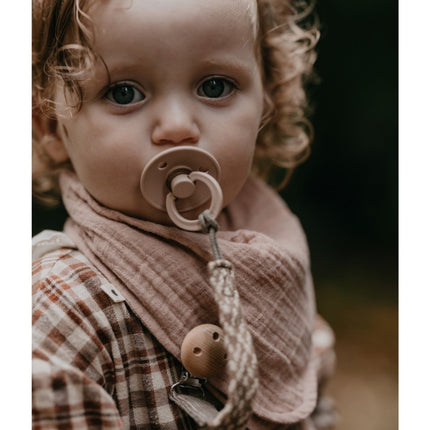 BIBS Speenkoord Blush/Ivory koop je bij Babywinkel