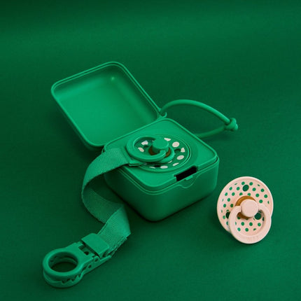 BIBS Spenen Maat 2 Pacifier Studio Colour Polka Latex Petal/Cactus 2st koop je bij Babywinkel