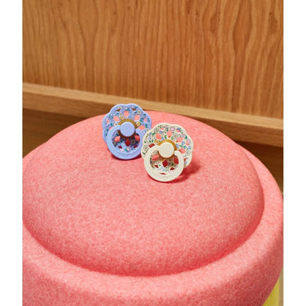BIBS Spenen Maat 2 x Liberty Pacifier Boheme Chloe Meadow Ivory Mix 2st koop je bij Babywinkel