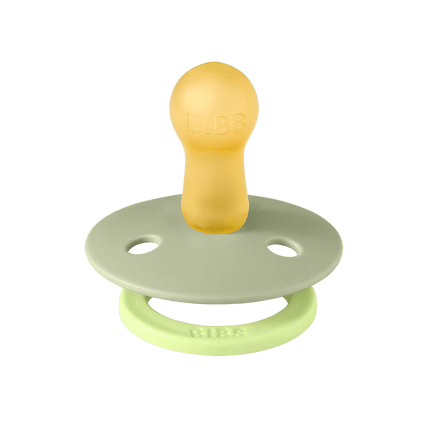 BIBS Spenen Pacifier Studio Fusion 2 pack Sage/Hunter green Maat 2 koop je bij Babywinkel