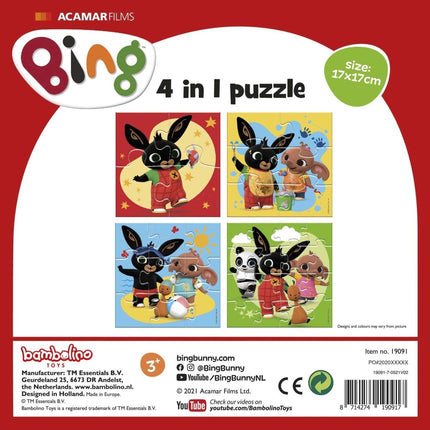 Bing 4 - In 1 Puzzel koop je bij Babywinkel