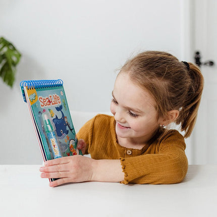 Blauwe Kleurboek Zeedieren Met Water koop je bij Babywinkel
