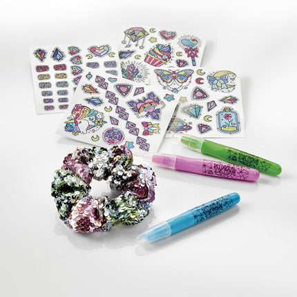 Bling Bling Tattoo, Nagel En Haar Set koop je bij Babywinkel