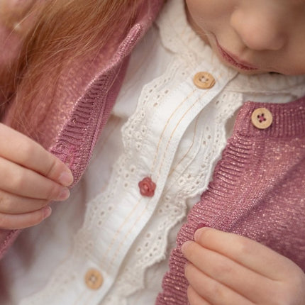 Little Dutch Babyblouse Lange Mouw Off White koop je bij Babywinkel