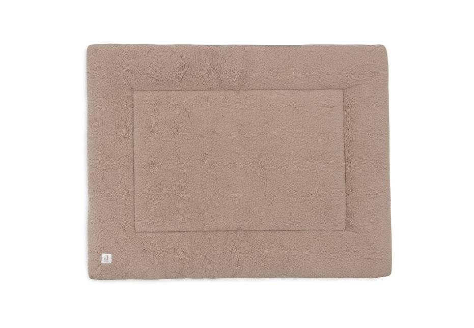 Jollein Boxkleed Cloudy Rib/ Milky Coffee 75X95Cm koop je bij Babywinkel
