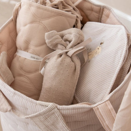 Little Dutch Boxzak Pure Soft Beige koop je bij Babywinkel