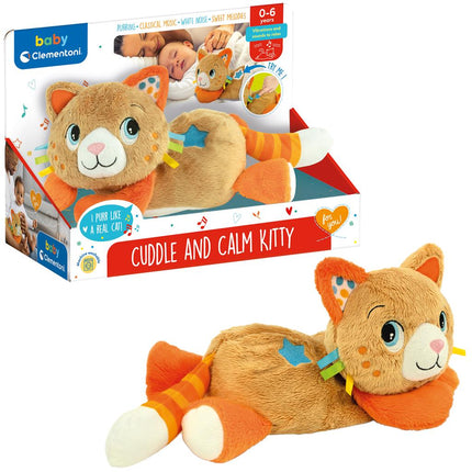 Clementoni Baby Kitty Cat Calming Plush koop je bij Babywinkel