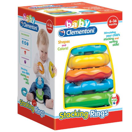 Clementoni Stapeltoren Ringen koop je bij Babywinkel