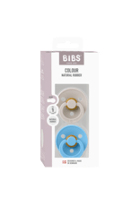 BIBS Speen Maat 2 Latex Mushroom/Breeze 2St koop je bij Babywinkel